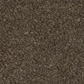 Brown looped pile fabric texture with nubby appearance, subtle color variation, and embedded brand text “bross > fabric (c) orsetto > col.”